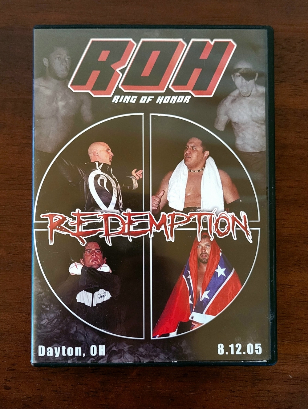 ROH Ring Of Honor Redrmption DVD 2005 Dayton Ohio EUC